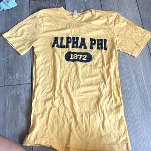 Alpha phi t shirt
